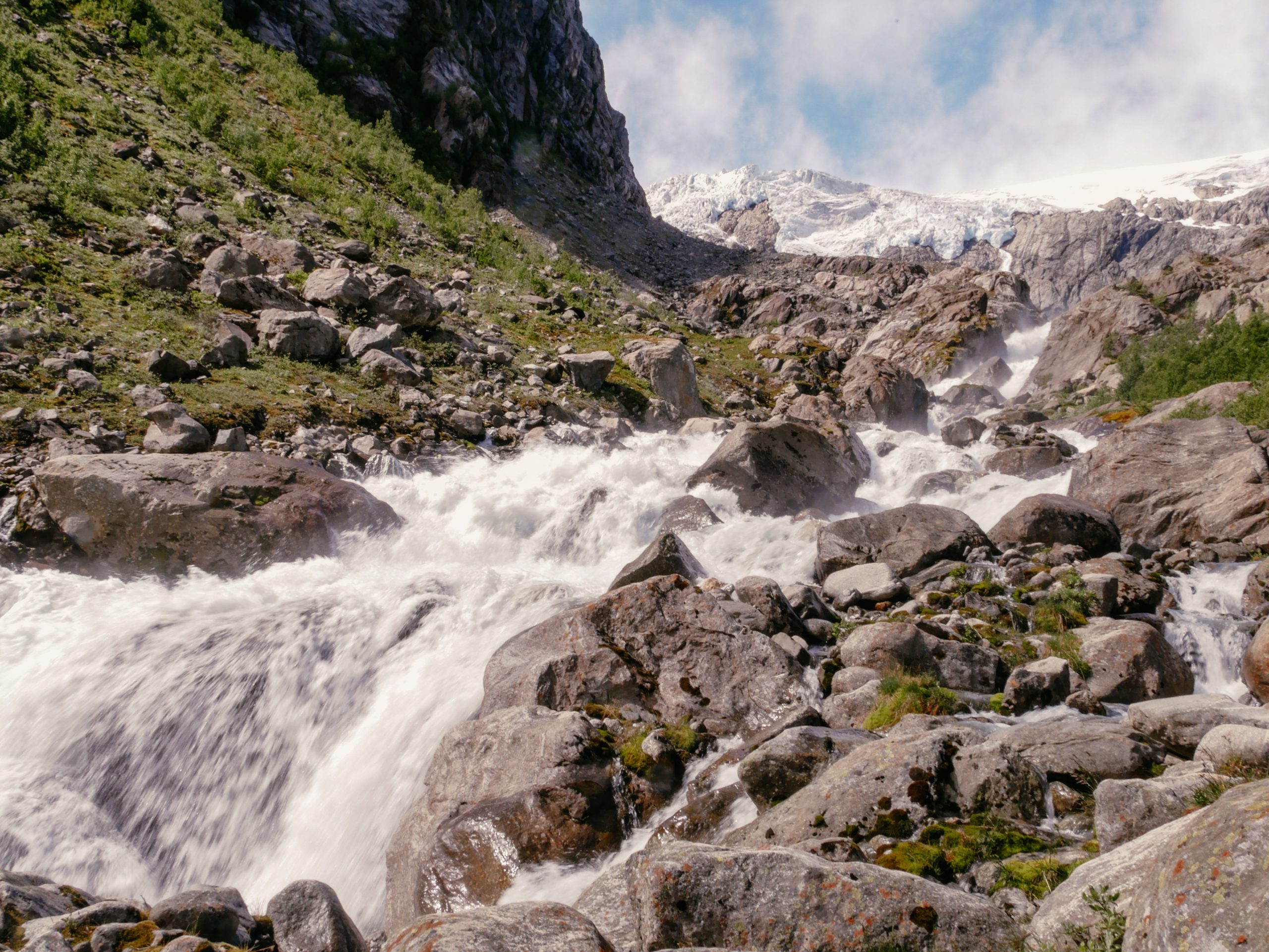Buarbreen Gletscher Norwegen, Individualreise