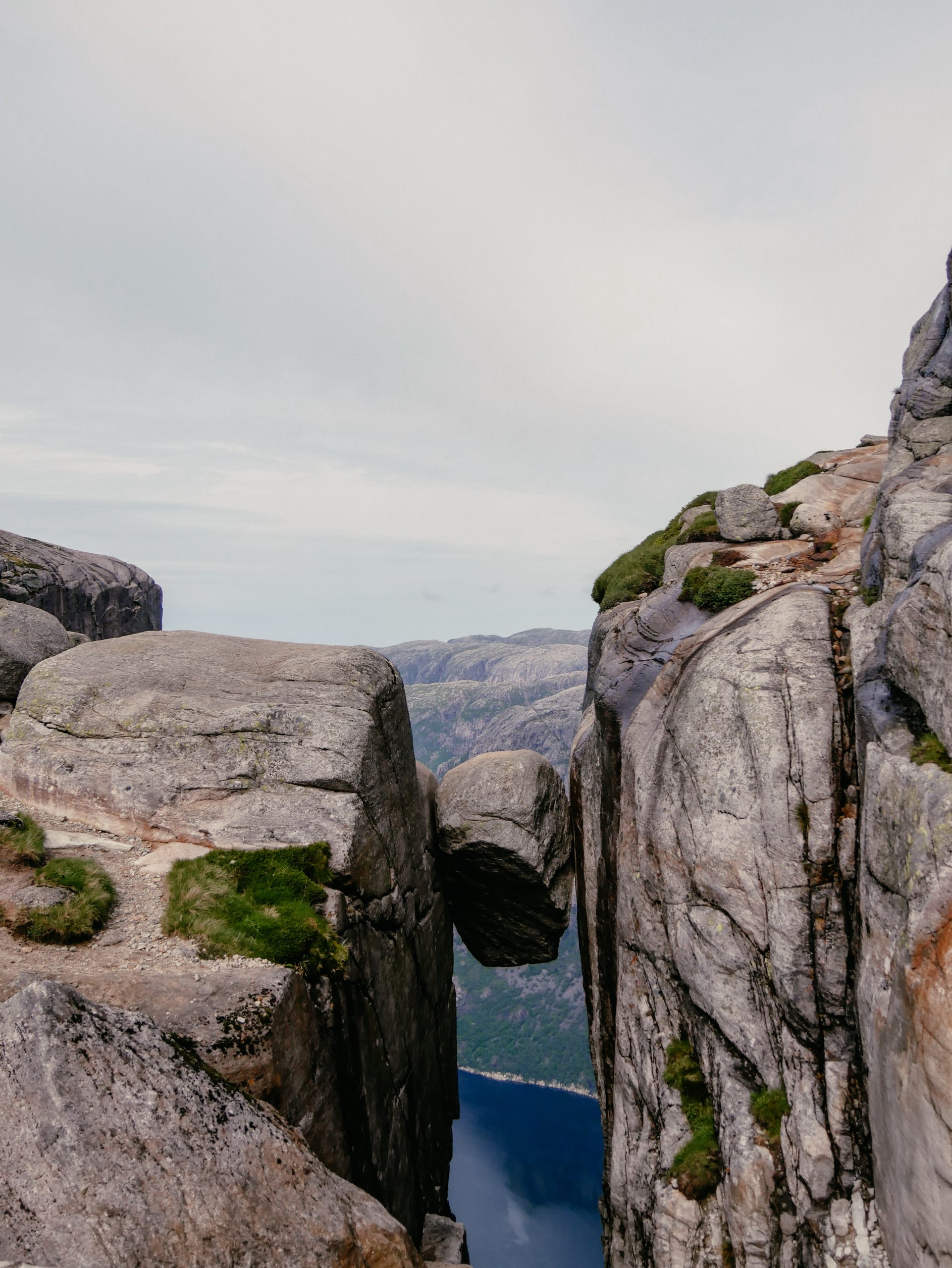 Gletscherablagerung Kjeragbolten, Norwegen, Individualreise