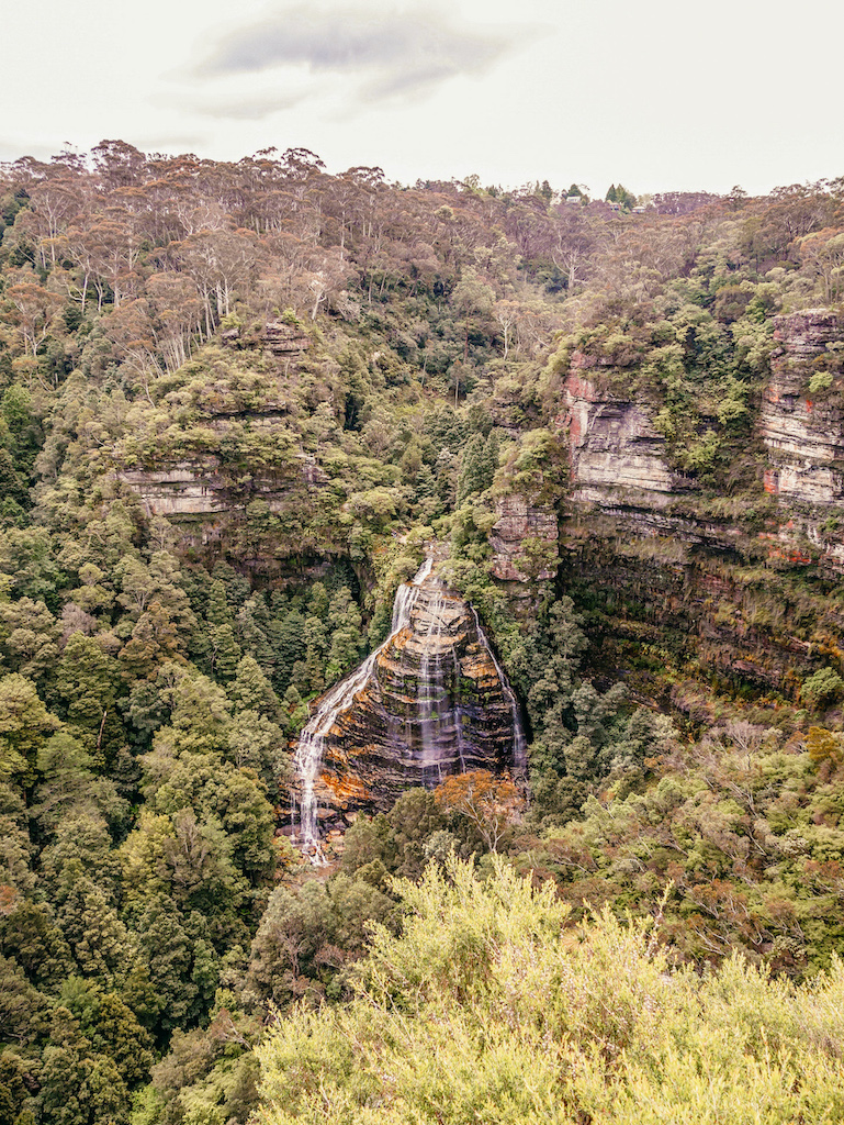 Wasserfall in den Blue Mountains