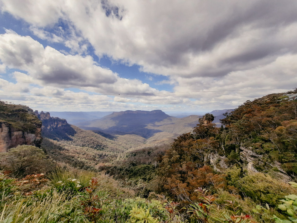 Aussicht auf die Blue Mountains, Sydney