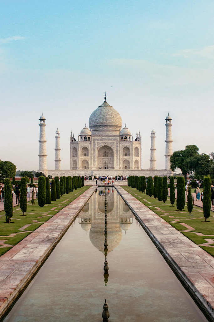 Taj Mahal in Agra, Indien