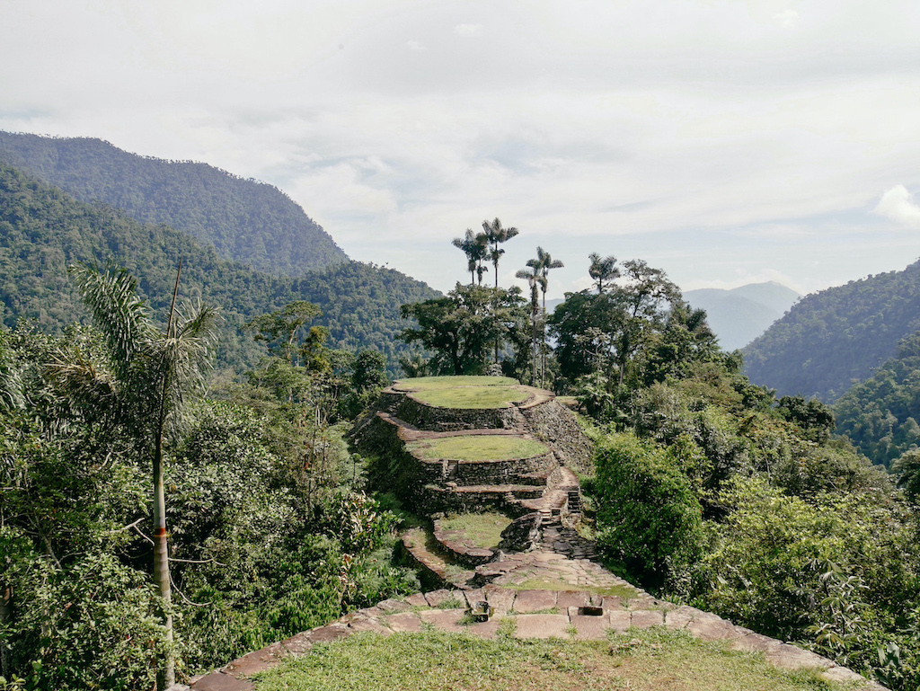 Plateus der verlorenen Stadt im Dschungel