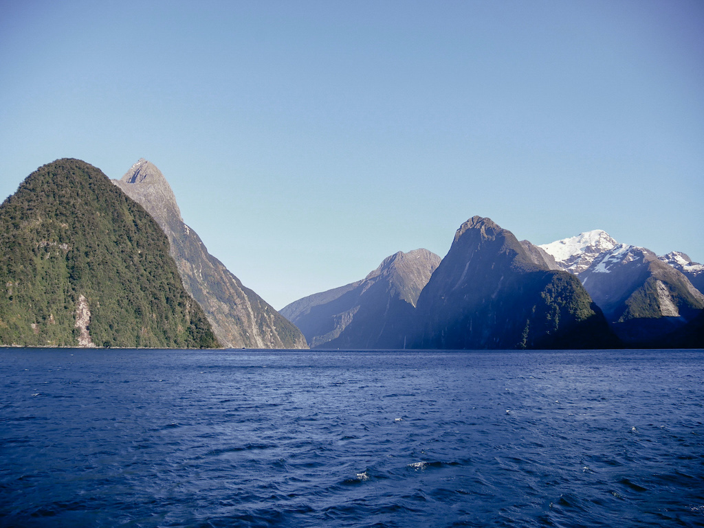 Fjordlandschaft vom Boot aus